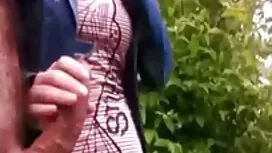 肛門の夜の男は彼女の猫を示しました 女子 ...